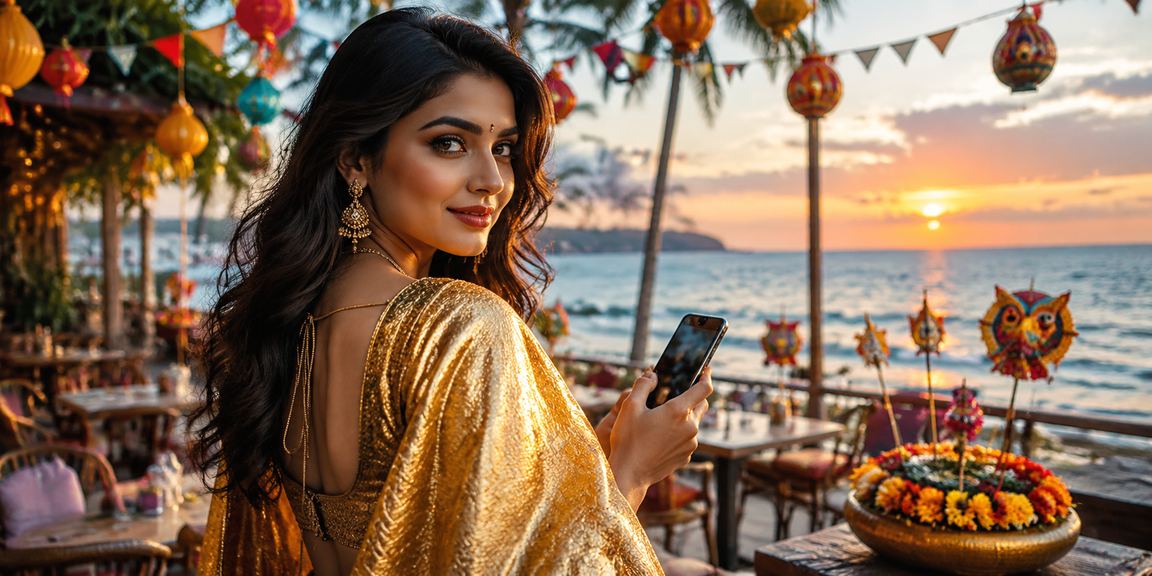 গাজীপুরে শাড়ি পরে অনলাইনে ডিপোজিট ও বিনোদনের দৃশ্য