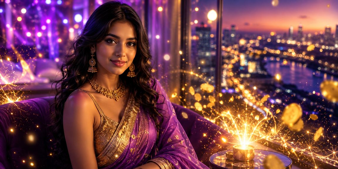 খুলনায় শাড়ি পরিহিত তরুণী স্পোর্টস বেটিং ও গেমিং উপভোগ করছেন